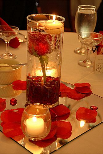 Even a simple landscape can have a powerful effect Centerpieces usually 